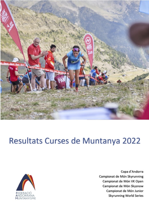 Resultats de curses de muntanya 2022/23