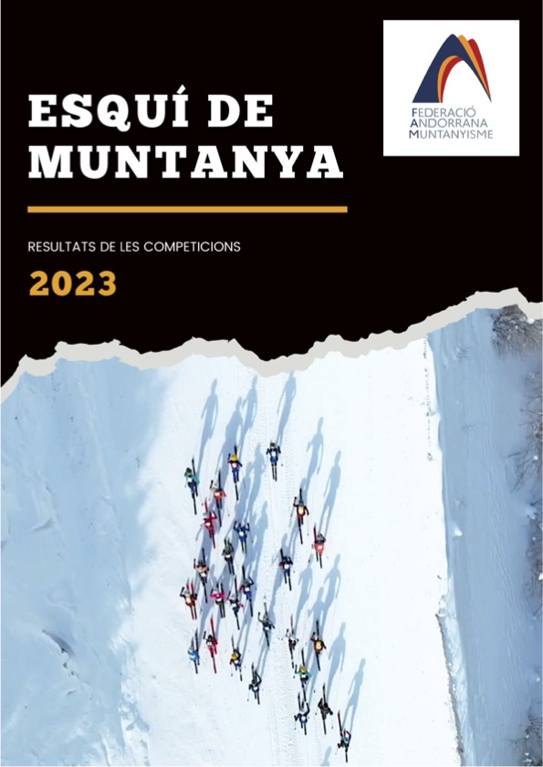 Resultats d’esquí de muntanya 2022/23