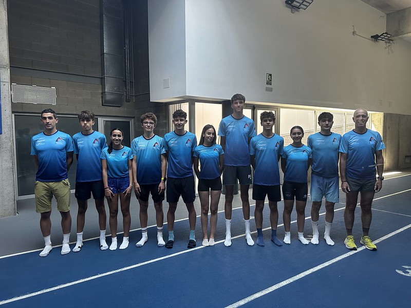 Entrenament dels equips de tecnificació de curses de muntanya i esquí de muntanya al CTEO